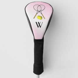 Tennis Pink Sports Golf Headcover