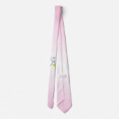 Tennis Pink Sports Krawatte (Rückseite)