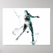 TENNIS PLAYER 3 - Poster (Vorne)