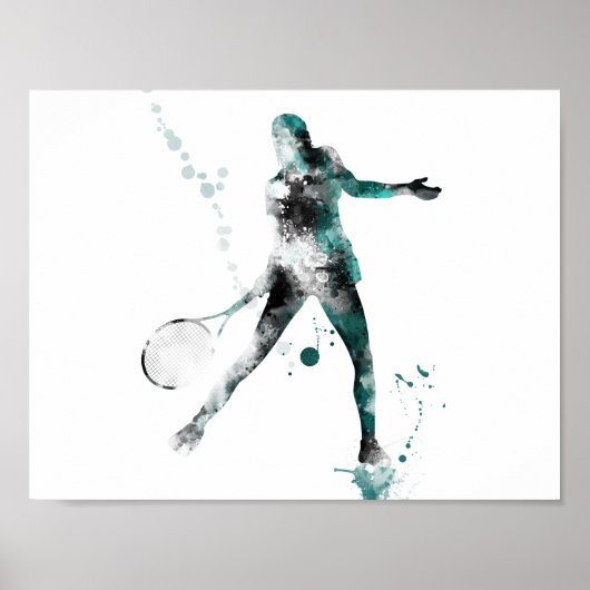 TENNIS PLAYER 3 - Poster (Vorne)