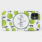 Tennis Player Coach Personalisiert Ihren Namen hin Case-Mate iPhone Hülle (Rückseite (Horizontal))