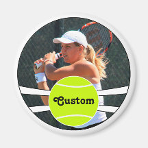 Tennis Player Custom Player Foto & Name oder Text