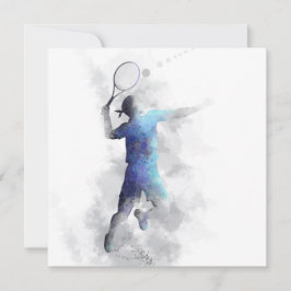 TENNIS PLAYER - Einladung
