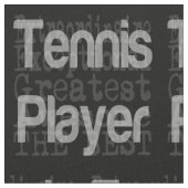 Tennis Player Extraordinator Stoff (Nahaufnahme)