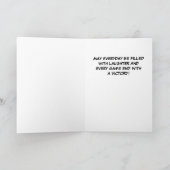 Tennis Player Geburtstag Karte (Innenseite)