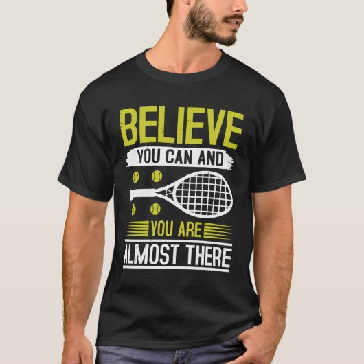 Tennis Player-Geschenk T-Shirt (Vorderseite)