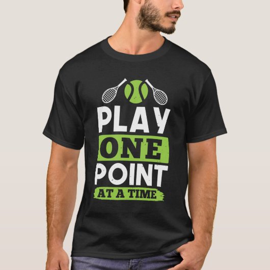 Tennis Player-Geschenk T-Shirt (Vorderseite)