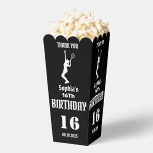 Tennis Player Girl, Birthday Girl Fevor Box Geschenkschachtel