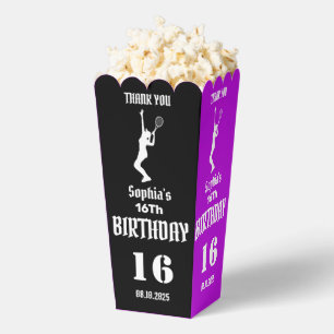 Tennis Player Girl, Birthday Girl Fevor Box Geschenkschachtel