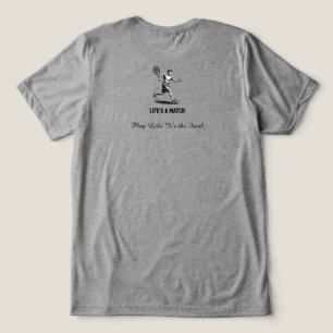 Tennis Player Graphic T - Shirt - Dynamic Sports