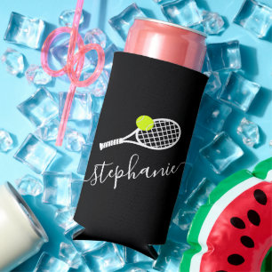 Tennis Player Individuelle Name Personalisiert Selters Dosenkühler