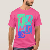 Tennis Player Jugend Jungen Kinder Männer T-Shirt (Vorderseite)