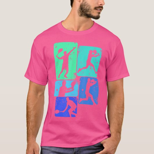 Tennis Player Jugend Jungen Kinder Männer T-Shirt (Vorderseite)