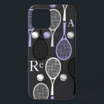 Tennis Player Name Briefe Personalisiert Sport Tea Case-Mate iPhone Hülle<br><div class="desc">Dieses coole personalisierte iPhone Gehäuse wäre ein phantastisches Geschenk für Ihren Lieblings-Tennisspieler/Coach! Fügen Sie einfach Ihre eigenen Initialen oder jeden anderen benutzerdefinierten Text hinzu, indem Sie auf die Schaltfläche "Anpassen" klicken. Sie können auch die Schriftgröße, den Schriftart und die Schriftfarbe ändern. Für phantastischere Tennis-Themen iPhone-Fälle wie diese bitte Karo aus...</div>