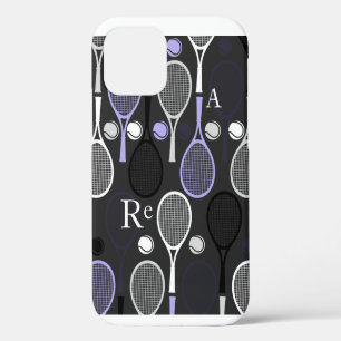 Tennis Player Name Briefe Personalisiert Sport Tea iPhone 12 Hülle