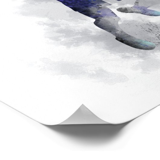 TENNIS PLAYER - Poster (Ecke)