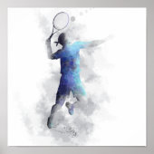 TENNIS PLAYER - Poster (Vorne)