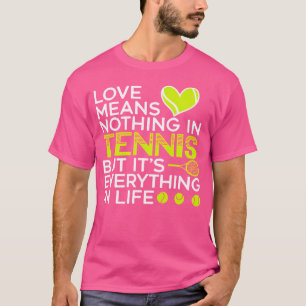 Tennis Player Racket Tennis Ball Tennis T-Shirt