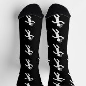 Tennis Player Sports Socken (Oben)