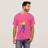 Tennis Player Supporter Fans T-Shirt (Vorne ganz)