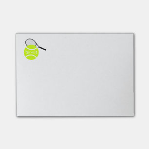 Tennis Post-it Klebezettel