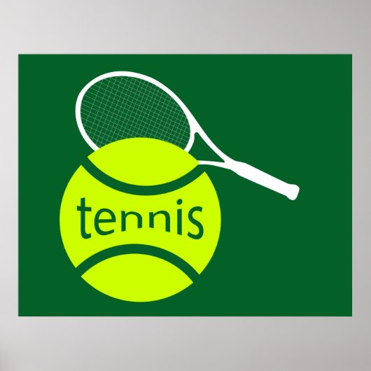 Tennis Poster (Vorne)