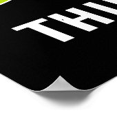 Tennis - poster (Ecke)