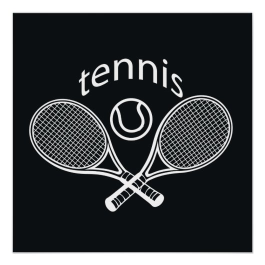 Tennis Poster (Vorderseite)