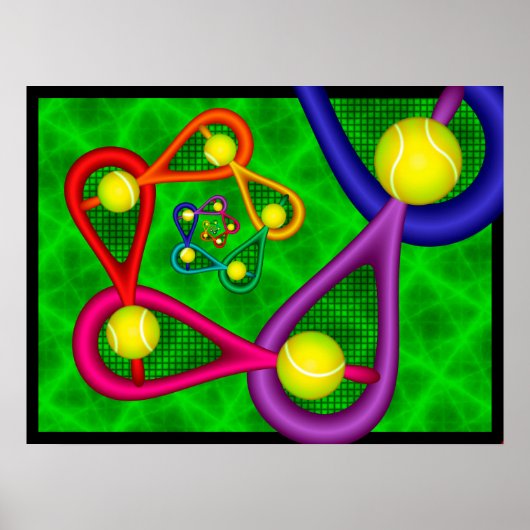 Tennis Poster (Vorne)