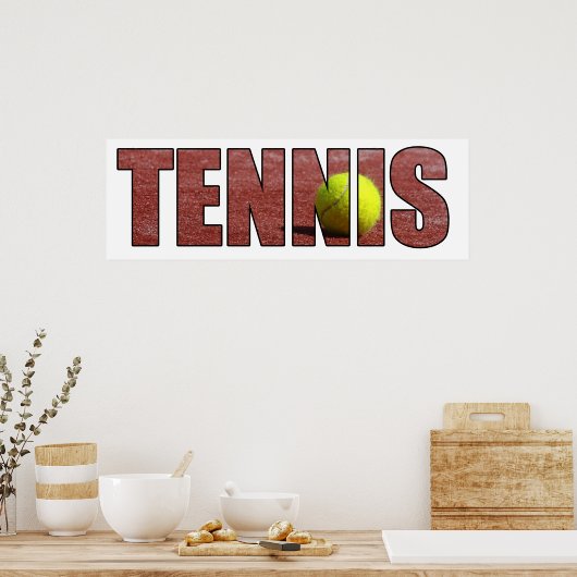 Tennis Poster (Küche)