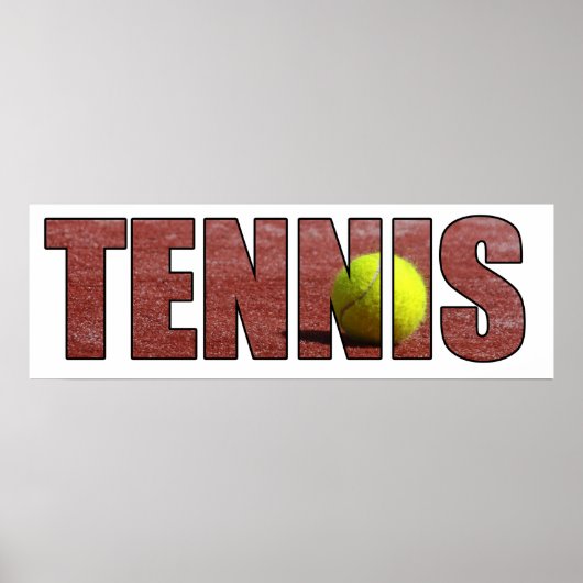 Tennis Poster (Vorne)