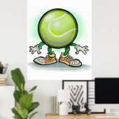 Tennis Poster (Heimbüro)