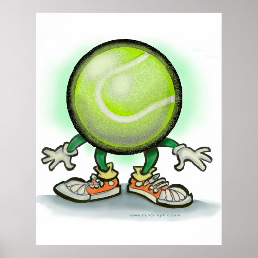Tennis Poster (Vorne)
