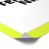 TENNIS POSTER (Ecke)