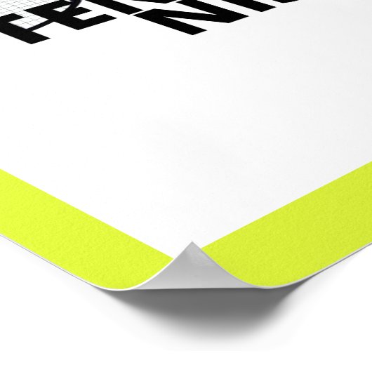 TENNIS POSTER (Ecke)