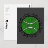 Tennis. Postkarte (Vorne/Hinten)