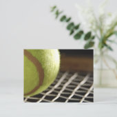Tennis Postkarte (Stehend Vorderseite)