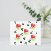 TENNIS POSTKARTE (Stehend Vorderseite)