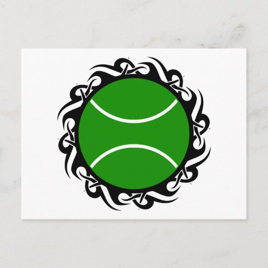Tennis. Postkarte (Vorderseite)
