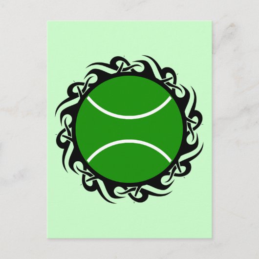 Tennis. Postkarte (Vorderseite)