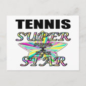 Tennis Postkarte (Vorderseite)