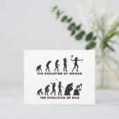 Tennis Postkarte (Stehend Vorderseite)