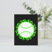 Tennis. Postkarte (Stehend Vorderseite)