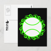 Tennis. Postkarte (Vorne/Hinten)