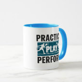 Tennis - Practice play perform Tasse (VorderseiteRechts)
