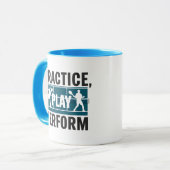 Tennis - Practice play perform Tasse (Vorderseite Links)