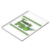 Tennis Pro Notizblock (Linke Seite)