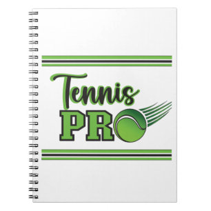 Tennis Pro Notizblock