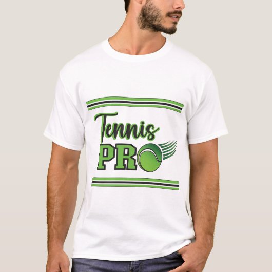 Tennis Pro T-Shirt (Vorderseite)