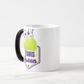Tennis Queen - Court Style for Racket Royals Verwandlungstasse (Vorderseite Links)